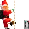 Monzana Kerstbeelden> Led Kerstman 90Cm - Binnen/Buiten – Incl. Afstandsbediening