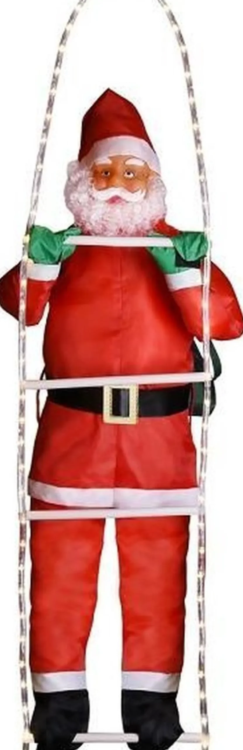 Monzana Kerstbeelden> Led Kerstman 90Cm - Binnen/Buiten – Incl. Afstandsbediening