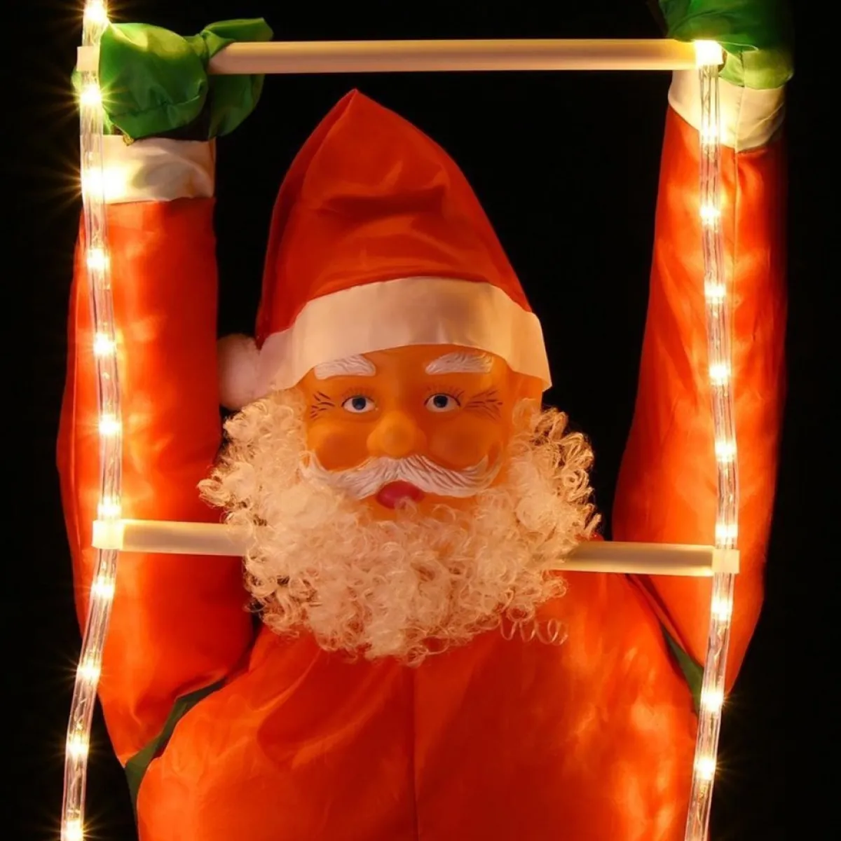 Monzana Kerstbeelden> Led Kerstman 90Cm - Binnen/Buiten – Incl. Afstandsbediening