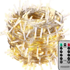 Monzana Lichtsnoer 200 Leds – Afstandsbediening Timer – Warm Wit Clearance
