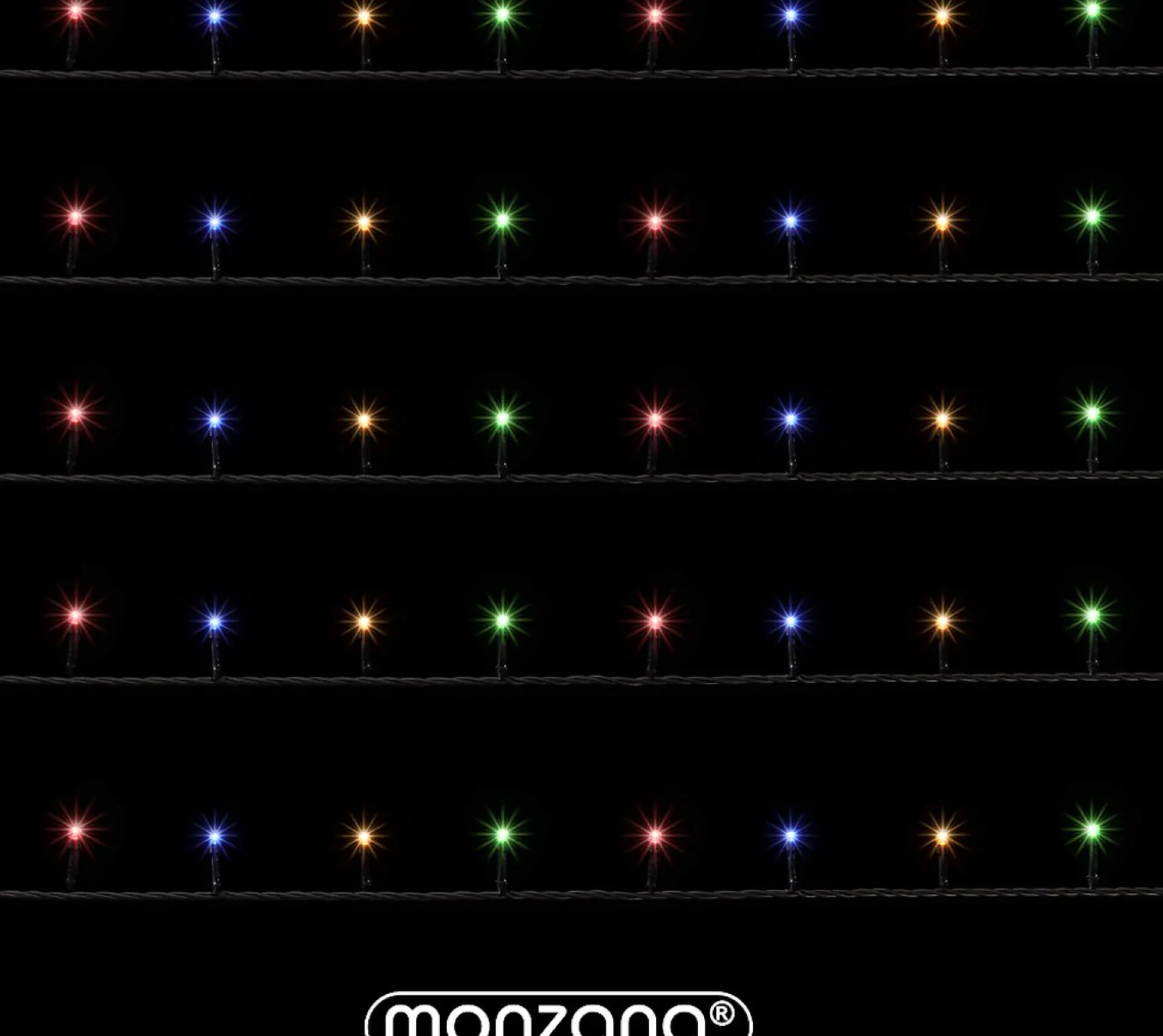 Monzana Lichtsnoer 200 Leds – Afstandsbediening Timer – Multicolor Clearance