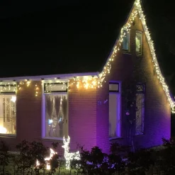 Handy Century Home Products Mya Led Kerstverlichting Gordijn - 4M - Warm Wit - Versiering Clearance