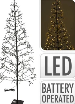 Nampook Kerstboom Met 400 Led - 180Cm Lichtboom 400Led - 180Cm - Voor Binnen En Buiten - Warm Wit Best Sale