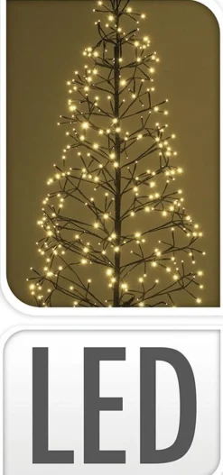 Nampook Kerstboom Met 400 Led - 180Cm Lichtboom 400Led - 180Cm - Voor Binnen En Buiten - Warm Wit Best Sale