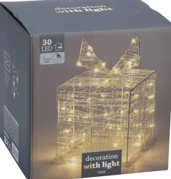 Nampook Kerstverlichting Geschenkdoos - 30 Led - 15Cm Hoog Cheap