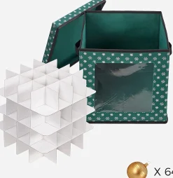 Nancyu0027s Nancy's Buckley Kerst Opbergdozen - Opbergdoos - Opvouwbaar - 3 Stuks - Groen - 30,5 X 30,5 X 30,5 Cm Cheap