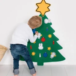 Bambolino Nijntje Kerstboom Vilt, In Bewaarkoffer Afmeting 75X100 Cm 20-Delig, Home Deco Kerst - Toys New