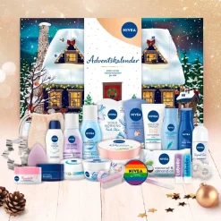 NIVEA Adventskalender 2021 - Huis In De Sneeuw Met 24 Diverse Artikelen Discount