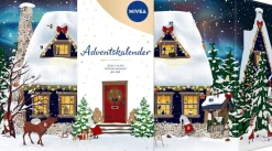 NIVEA Adventskalender 2021 - Huis In De Sneeuw Met 24 Diverse Artikelen Discount