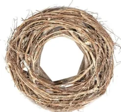 Non Branded Kerstkransen>Non-Branded Kerstkrans Brendy 7 X 30 Cm Hout Bruin