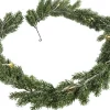 Non Branded Guirlandes>Non-Branded Kerstslinger Cosima Led 150 Cm Zijde Donkergroen
