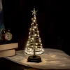 Selwo Opvouwbare Kerstboom, 250 Warmwitte Leds Aan Koperdraad. Versier Je Huis Of Tuin Met Deze Fonkelende, Metalen Kerstboom, X-Small Outlet