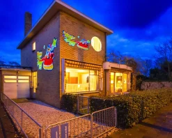 Orion Store - Kerstverlichting Voor Buiten - Cadeau - Kerstman Led Projector- Kerstman Projector- Kerstman Led Verlichting - Outdoor Kerstman Licht - Waterdicht - Outdoor - Outdoor Kerstmis Led Projector - Feestdagen Projector Lichten - Black Friday Discount