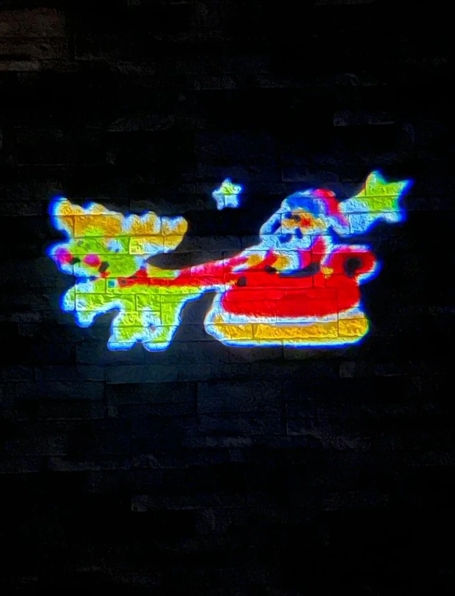 Orion Store - Kerstverlichting Voor Buiten - Cadeau - Kerstman Led Projector- Kerstman Projector- Kerstman Led Verlichting - Outdoor Kerstman Licht - Waterdicht - Outdoor - Outdoor Kerstmis Led Projector - Feestdagen Projector Lichten - Black Friday Discount