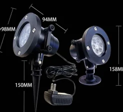 Orion Store - Kerstverlichting Voor Buiten - Cadeau - Kerstman Led Projector- Kerstman Projector- Kerstman Led Verlichting - Outdoor Kerstman Licht - Waterdicht - Outdoor - Outdoor Kerstmis Led Projector - Feestdagen Projector Lichten - Black Friday Discount