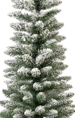 Everlands Pencil Pine Snowy Kunstkerstboom | Smal | Wit/Sneeuw | 210Cm Best