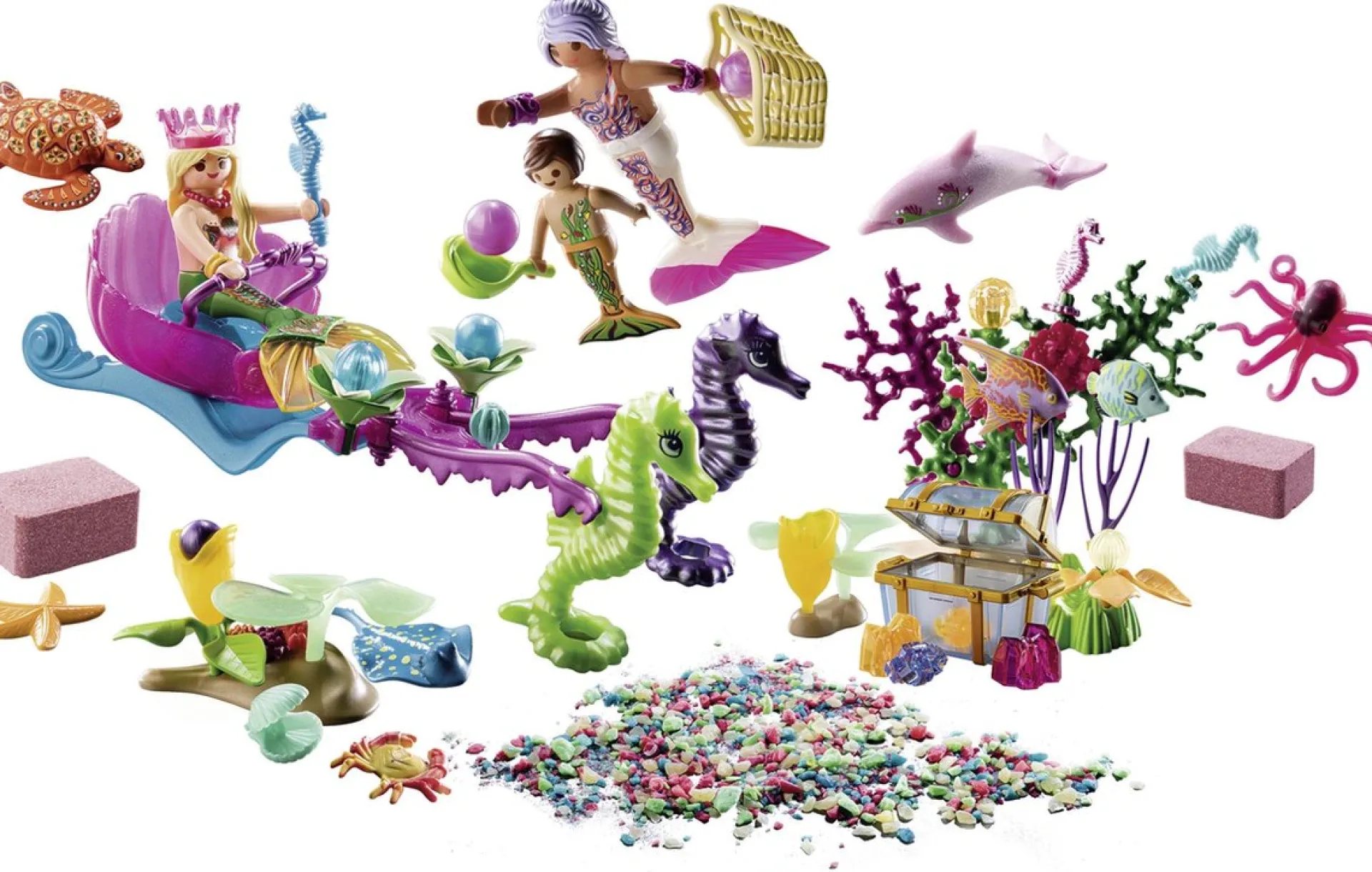 PLAYMOBIL Christmas Adventskalender "Badplezier Zeemeerminnen" - 70777 Hot