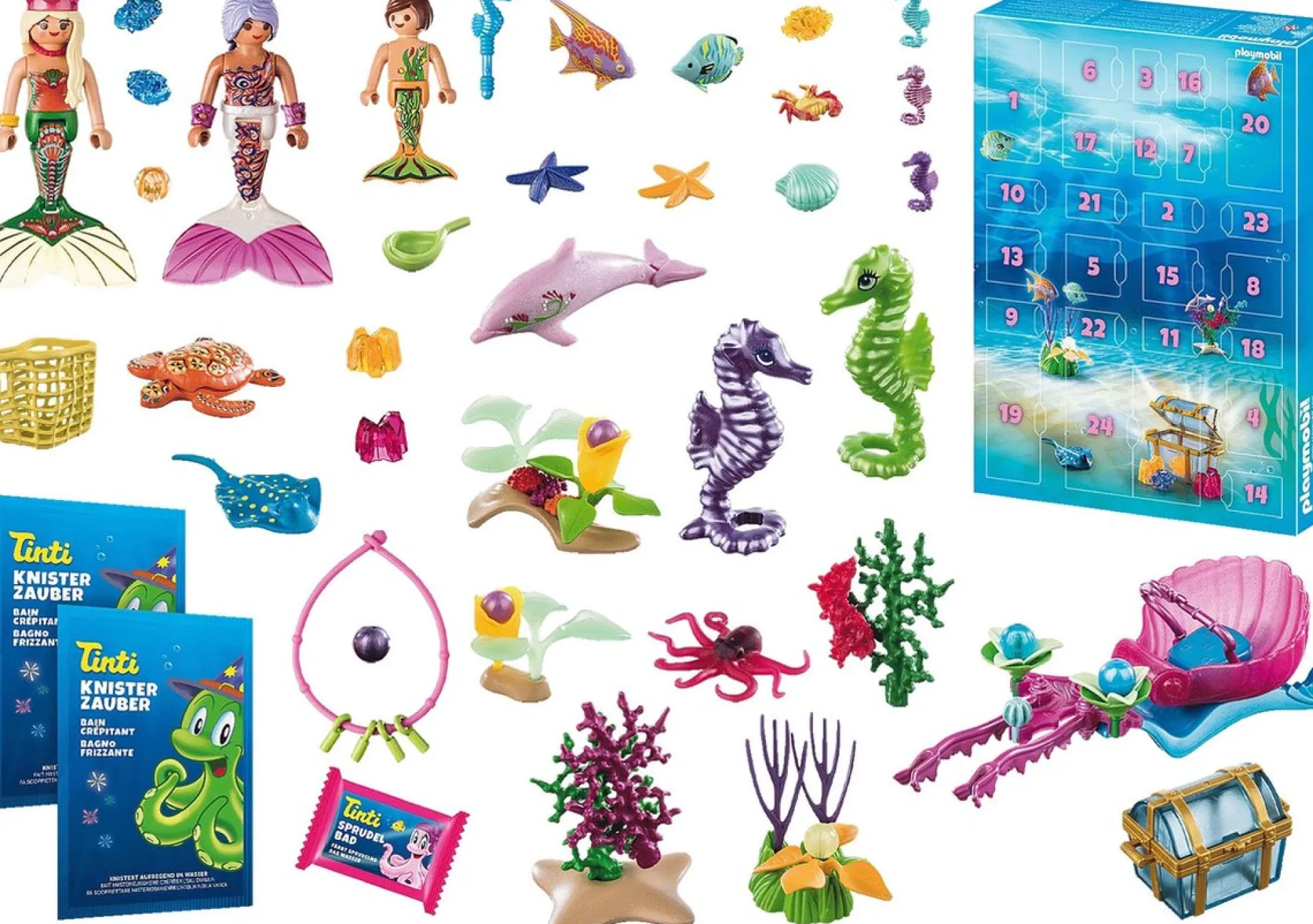 PLAYMOBIL Christmas Adventskalender "Badplezier Zeemeerminnen" - 70777 Hot