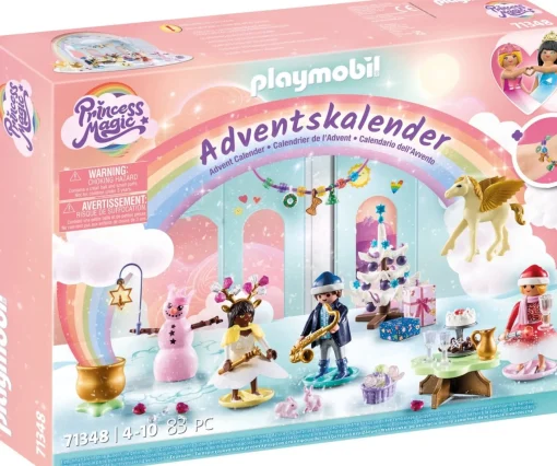PLAYMOBIL Princess Magic Adventskalender 2023 Kerstmis Onder De Regenboog - 71348 Shop