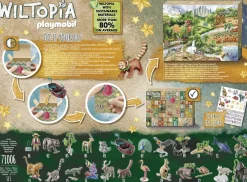 PLAYMOBIL Wiltopia Doe-Het-Zelf Adventskalender 2023 Dierenwereldreis - 71006 Discount