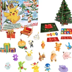 Pokémon Pokemon - Advent Kalender 43 X 31 X 7Cm - 24 Cadeautjes Inbegrepen! - Veelkleurig New
