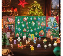 Pokémon Pokemon - Advent Kalender 43 X 31 X 7Cm - 24 Cadeautjes Inbegrepen! - Veelkleurig New