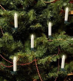 Polarlite Pl-8388735 Draadloze Kerstboomverlichting Kaarsen Binnen Werkt Op Batterijen Aantal Lampen 10 Led Warmwit Flash Sale