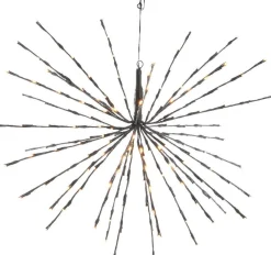 Lumineo Poolster Kerstverlichting Met 72 Led Lampjes - O 45 Cm - Ook Geschikt Voor Buiten - Lichtkleur: Warm Wit - Met Stekker -Kerstdecoratie Online