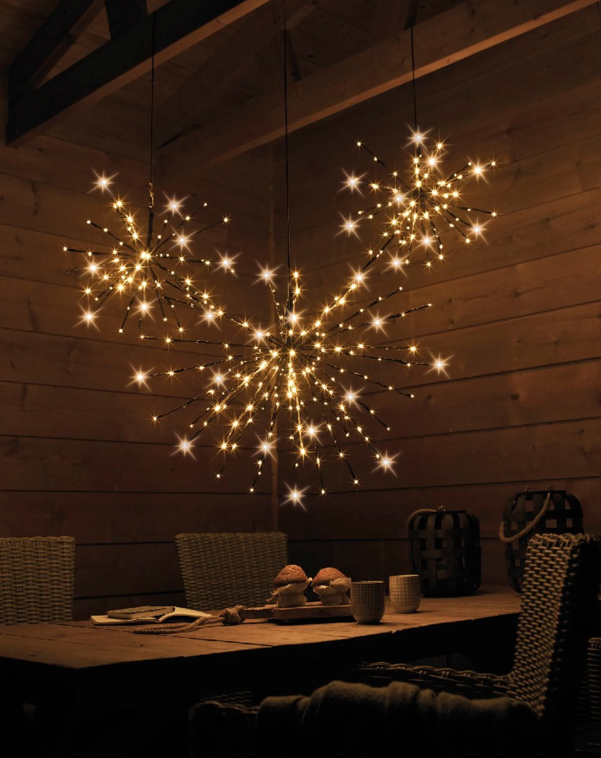 Lumineo Poolster Kerstverlichting Met 160 Led Lampjes - O 70 Cm - Ook Geschikt Voor Buiten - Lichtkleur: Warm Wit - Met Stekker -Kerstdecoratie Fashion
