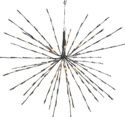 Lumineo Poolster Kerstverlichting Met 160 Led Lampjes - O 70 Cm - Ook Geschikt Voor Buiten - Lichtkleur: Warm Wit - Met Stekker -Kerstdecoratie Fashion