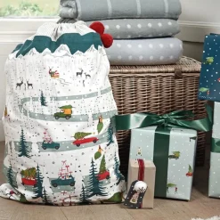 Sophie Allport Kerstsokken>Prachtige Zak Voor Kerstcadeaus Van - Uit De Thuis Voor Kerst Collectie