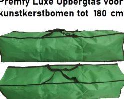 Premfy Opbergtas Voor Kunstkerstbomen Tot 180 Cm - Kerstballen En Decoratie - Opbergtas Kerstboom - Kunstkerstboom - Waterdicht - Uv Bestendig - Met Handvatten En Afsluitbare Rits - 106X26X26 Cm - Robuuste En Slijtvaste Opbergtas Shop
