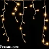 PrimePlus Primehome Ijspegel Verlichting Buiten 432 Led - Lichtgordijn – Kerstverlichting - 10 Meter – Uitbreidbaar Tot Maximaal 15 Meter – Ijspegelverlichting – Warm Wit – 8 Standen Sale