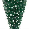 ForYou Prolenta Premium - Kunstkerstboom Omgekeerd Met Led's En Kerstballen 150 Cm Hot