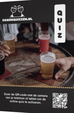 Samenquizzen Pubquiz Brievenbus Cadeaupakket - Kerstpakket - Klein Cadeau - Kerstpakket - Brievenbus Bedankje Personeel - Verjaardagscadeau - Cadeau Voor Mannen - Cadeautje Voor Vrouwen - Brievenbuscadeau - Attentie Outlet