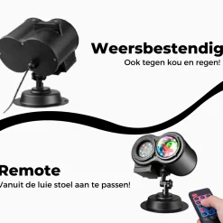 Merkloos Quevo Kerst Projector - Kerstversiering Buiten - Kerst Projector Binnen - Kerst Projector Buiten - Black Friday - Spotgoedkope Prijs Store