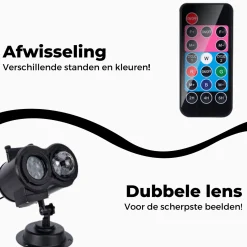 Merkloos Quevo Kerst Projector - Kerstversiering Buiten - Kerst Projector Binnen - Kerst Projector Buiten - Black Friday - Spotgoedkope Prijs Store