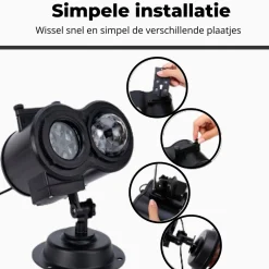 Merkloos Quevo Kerst Projector - Kerstversiering Buiten - Kerst Projector Binnen - Kerst Projector Buiten - Black Friday - Spotgoedkope Prijs Store