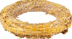 Rayher hobby materialen Kerstkransen>Rayher Krans - Van Stro - 35 X 6,5 Cm - Deurkrans - Kerstkrans