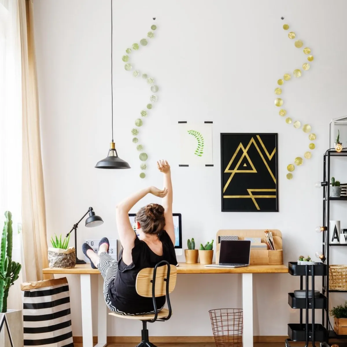 Relaxdays Guirlandes> Capiz Schelpen Guirlande - Schelpen Gordijn - 4 Stuks - Deurgordijn Balkon 180Cm - E