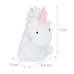 Relaxdays Eenhoorn Lichtsnoer - Led - Lichtslang - Lichtslinger - Nachtlamp - Batterijen Hot