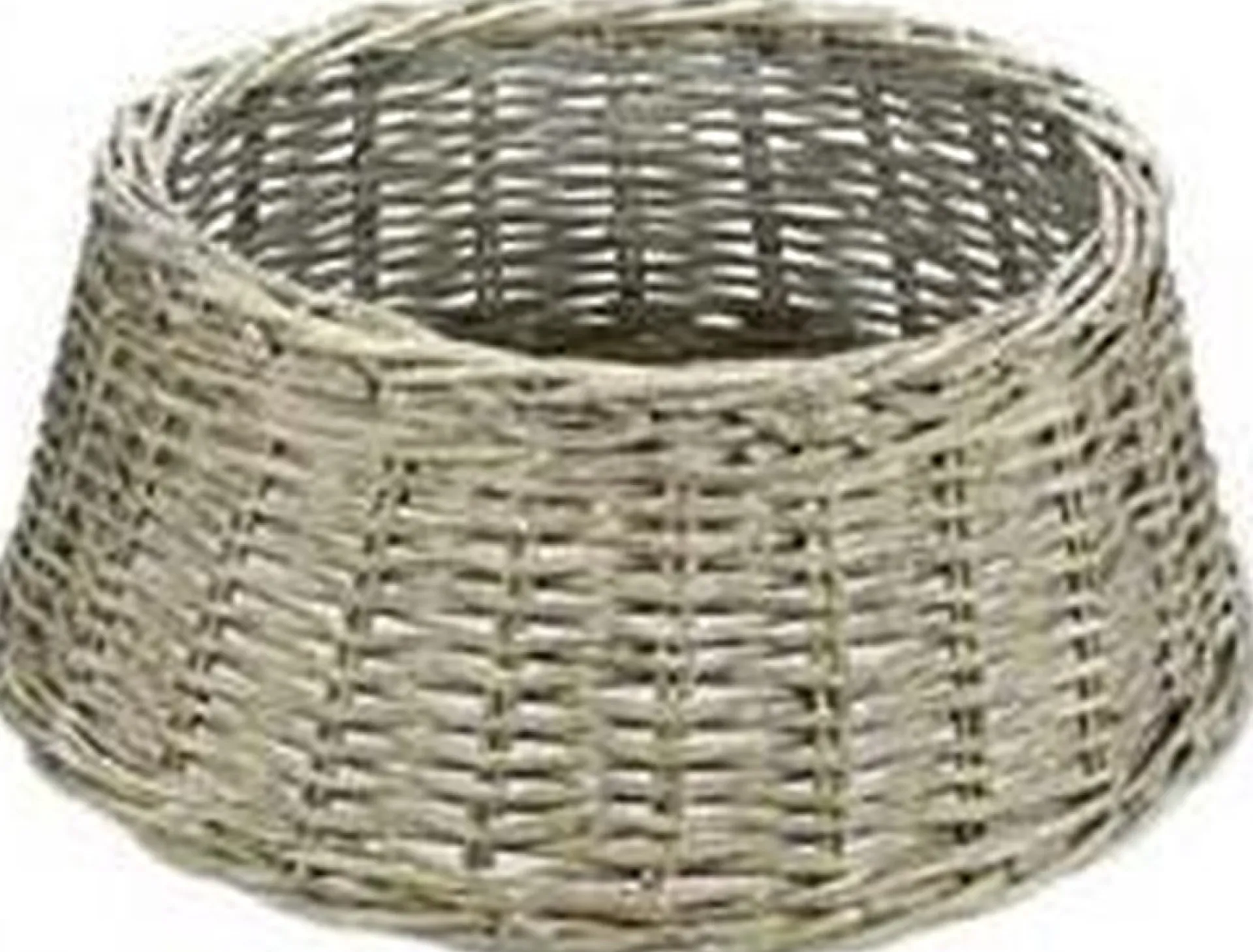 Bellatio Decorations Rieten Kerstboom Voet Grijs 40 Cm - Voor Kerstbomen Tot 150 Cm Online