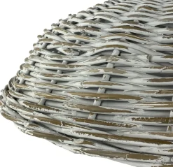 Naturn Christmas Rotan Kerstboomhuls - O 62 X 18 Cm - Kerstboommand - Kerstboomvoet - Grijs Fashion