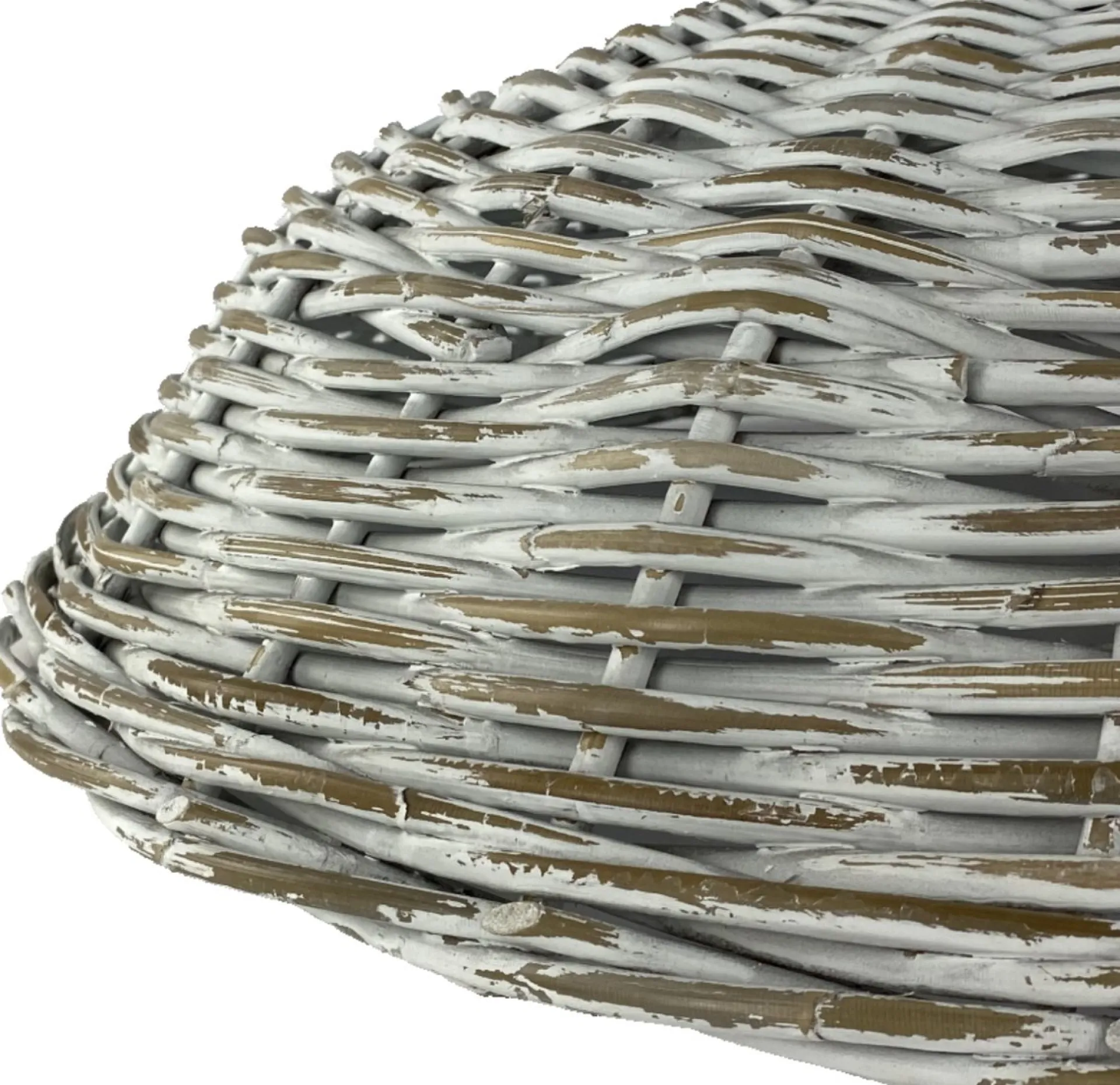 Naturn Christmas Rotan Kerstboomhuls - O 62 X 18 Cm - Kerstboommand - Kerstboomvoet - Grijs Fashion