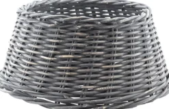 Naturn Christmas Rotan Kerstboommand - O 60 X 26 Cm - Kerstboomhuls - Kerstboomvoet - Grijs Cheap