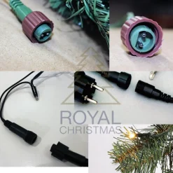 Royal Christmas Guirlandes> - Guirlande Met 70 Warm Led Lampjes Geintegreerd - Lengte 540 Cm - 400 Takken - Extra Vol