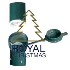 Royal Christmas - Kunstkerstboom - Hawaii Abies Nordmann Deluxe 100% Pe - Met 700 Warm Led Lampjes - Snelle Opbouw - Hoogte 240 Cm Best