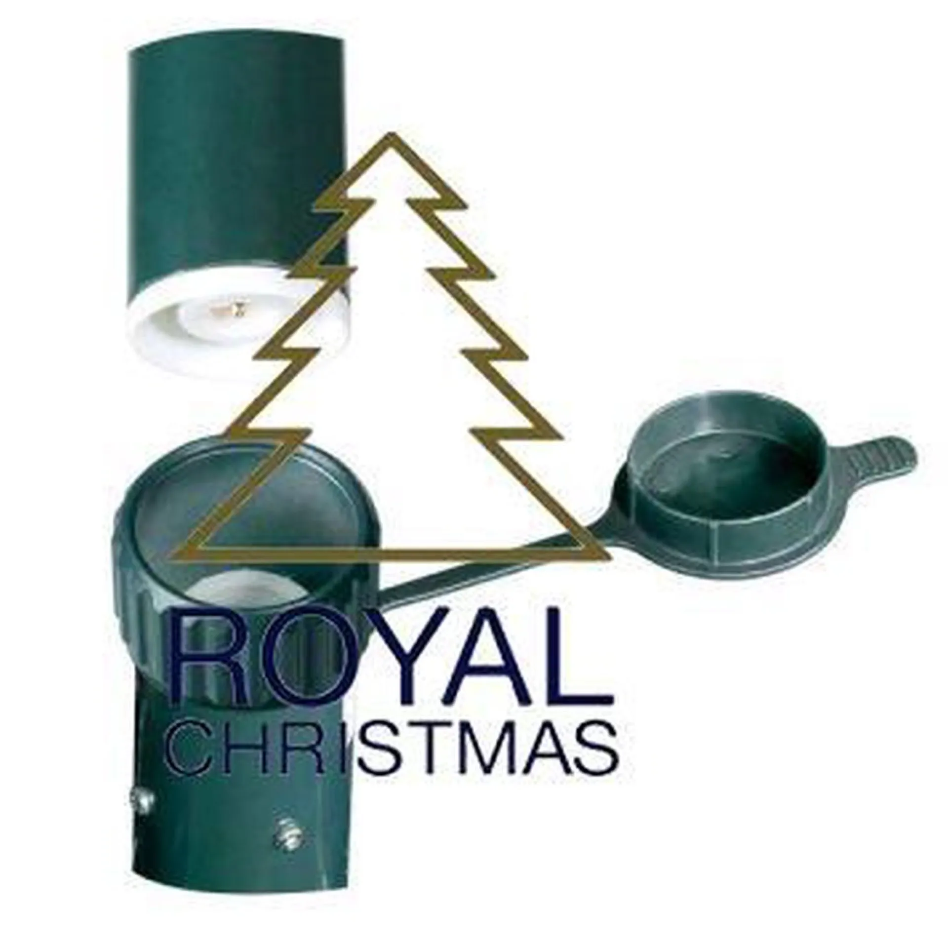 Royal Christmas - Kunstkerstboom - Hawaii Abies Nordmann Deluxe 100% Pe - Met 700 Warm Led Lampjes - Snelle Opbouw - Hoogte 240 Cm Best