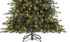 Royal Christmas - Kunstkerstboom - Nordmann Deluxe Mix Pe / Pvc - 350 Warm Led Lampjes - Fbu - 180 Cm Clearance