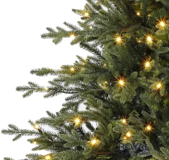Royal Christmas - Kunstkerstboom - Nordmann Deluxe Mix Pe / Pvc - 350 Warm Led Lampjes - Fbu - 180 Cm Clearance